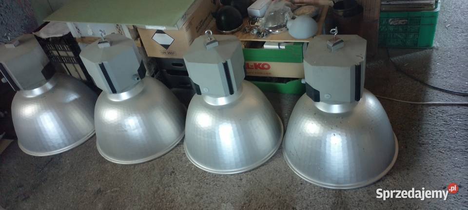 Lampy loftt stare aluminiowe 4 sztuki Jarosław sprzedam