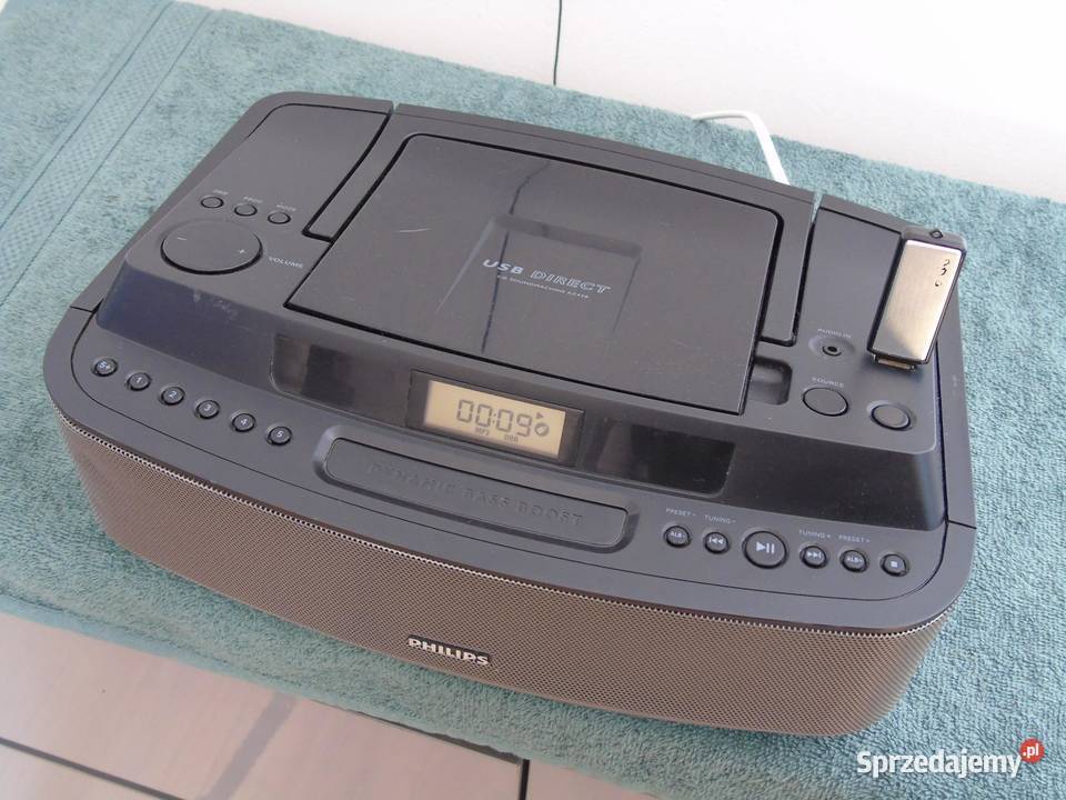 Zestaw audio Philips CD USB radio AUX WYSYŁKA podkarpackie sprzedam