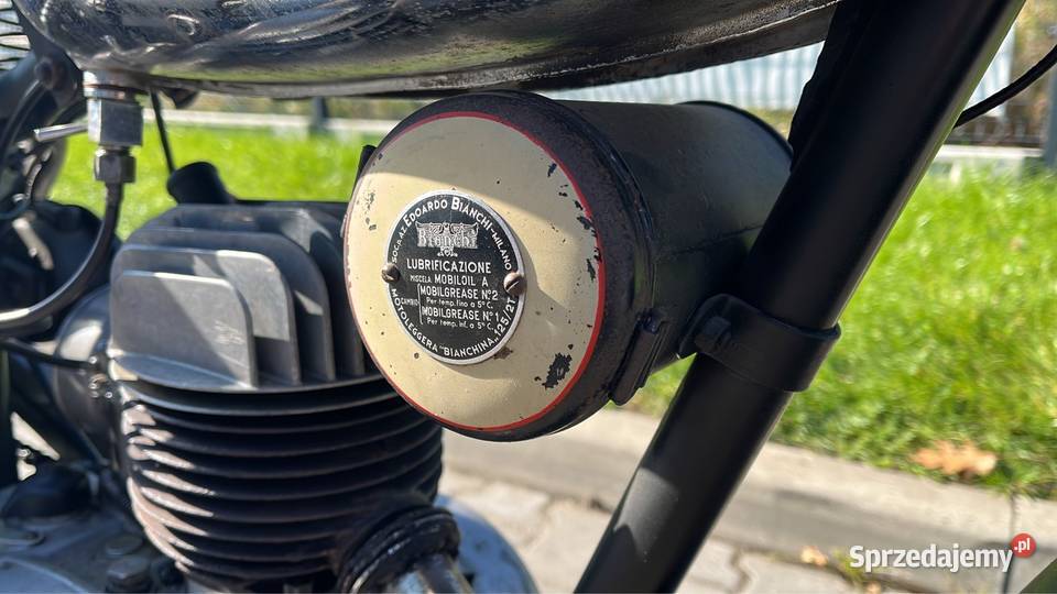 Bianchi Bianchina 125 1944r Zabytek DKW rt10 124cm3 Tychy