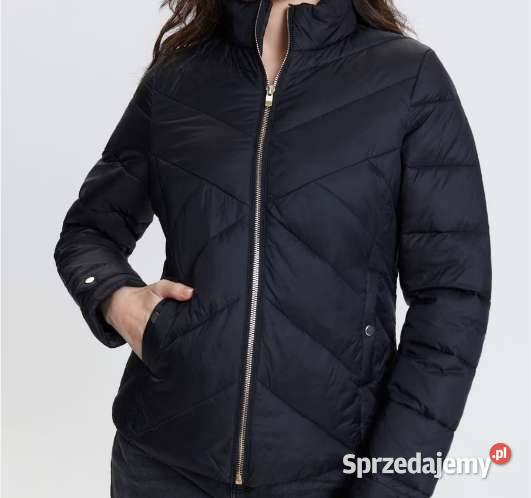 czarna kurtka pikowana xxs 32 stójka kołnierz Toruń