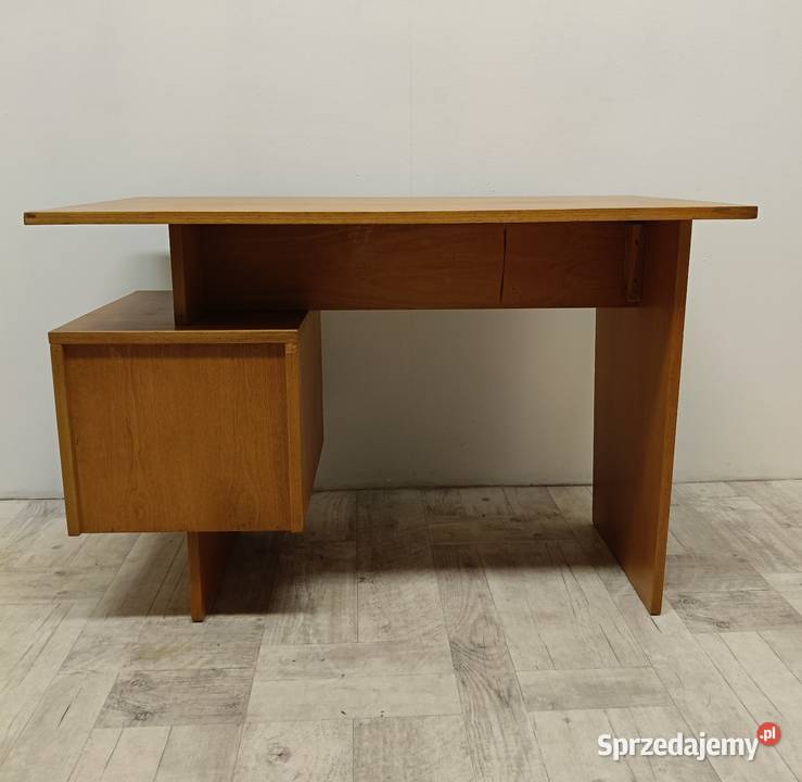 biurko PRL vintage design Czechosłowacja lata