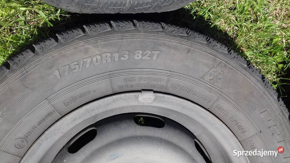 Koła zimowe 17570 R13 Daewoo Lanos Fiat Koła i felgi Małkinia Górna