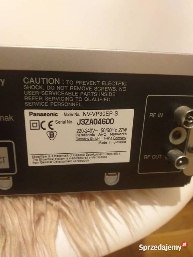 DVD VHS KOMBO PANASONIC NVVP 30 Panasonic Kórnik