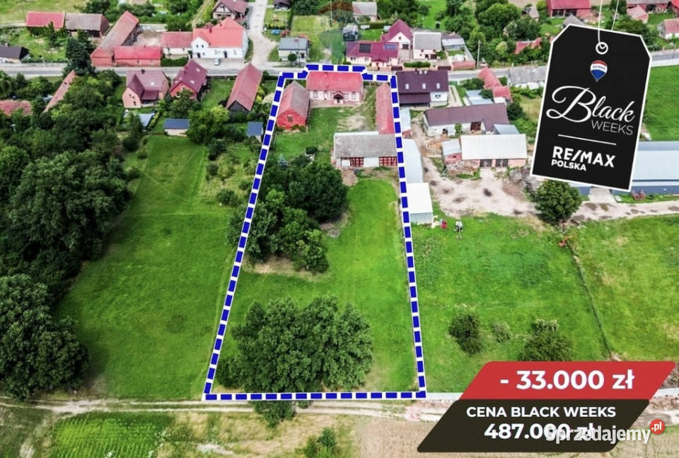 Dom z zabudowaniami duża działka i wiejski Turzany sprzedam