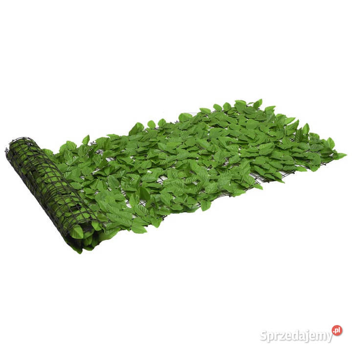 Parawan balkonowy zielone liście 400x75 WM315496 Warszawa