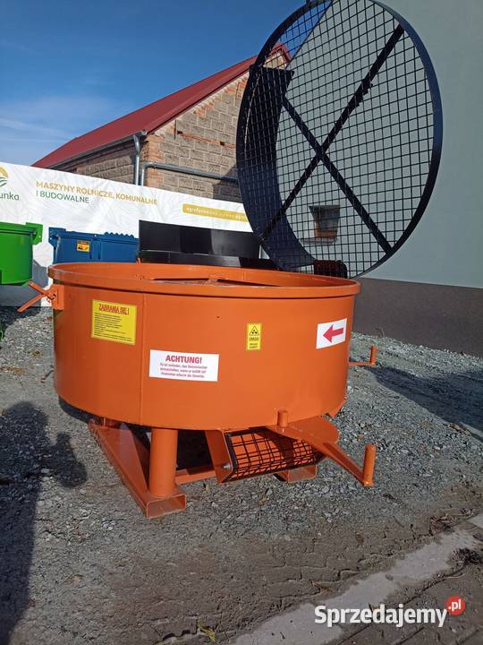 NOWOŚĆ Betoniarka htrauliczna 800L z dwoma Piątek