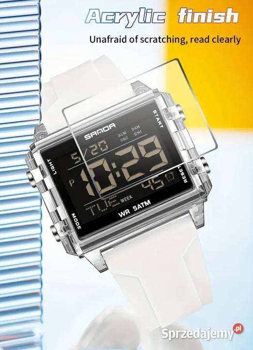 Zegarek elektroniczny Sanda modny