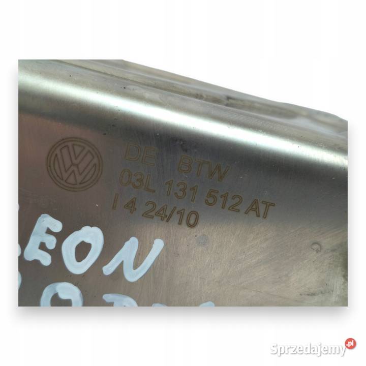 CHŁODNICA SPALIN egr VW Audi A3 8P Passat B7 16 lubelskie Chełm sprzedam