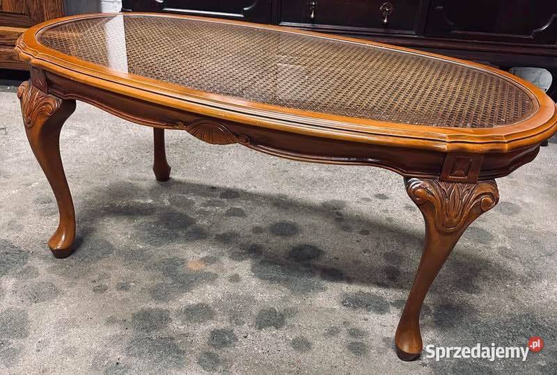 Elegancki stolik w stylu Ludwikowskim dolnośląskie Środa Śląska