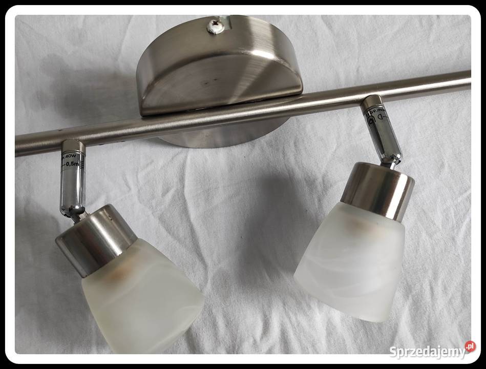 Lampa sufitowa 4 klosze listwa Płock