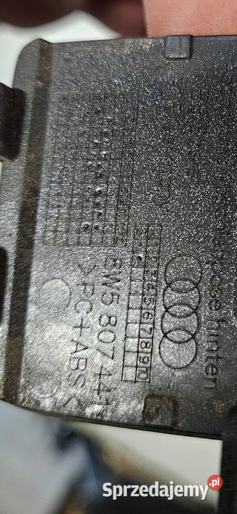 AUDI A4 B9 8W5 SEDAN ZAŚLEPKA HAKA ZDERZAKA TYŁ Międzychód