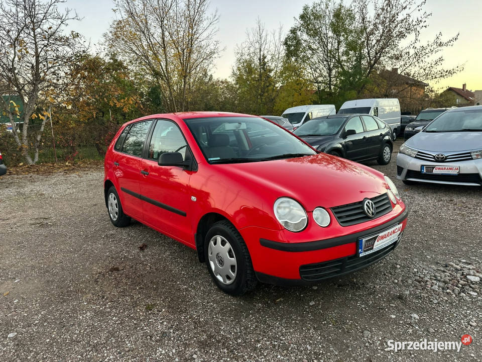 Volkswagen Polo 12 benzyna 54 I rej 2005 Wersja Rok produkcji 2004 Warszawa sprzedam