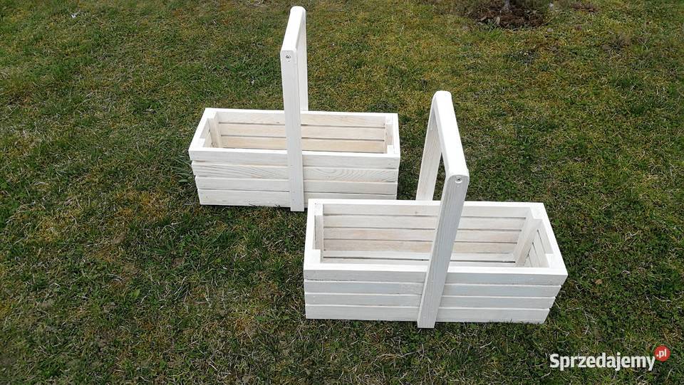 Doniczka drewniana osłonka drewniana Pozostałe Radków