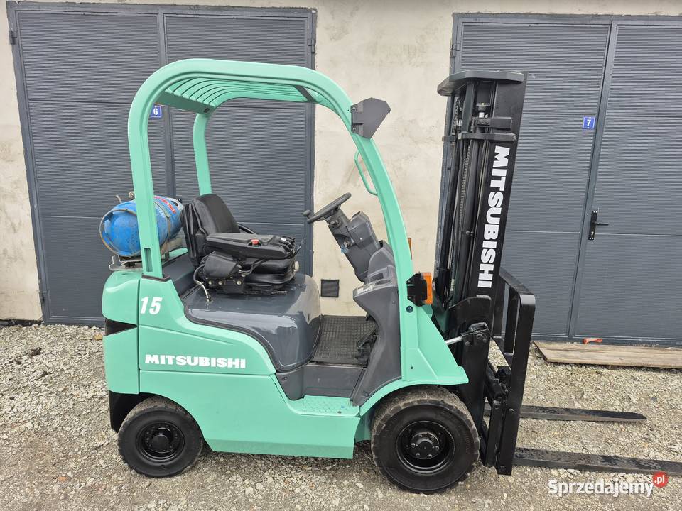 Wozek widlowy super stanie Mitsubishi Wózki widłowe wielkopolskie