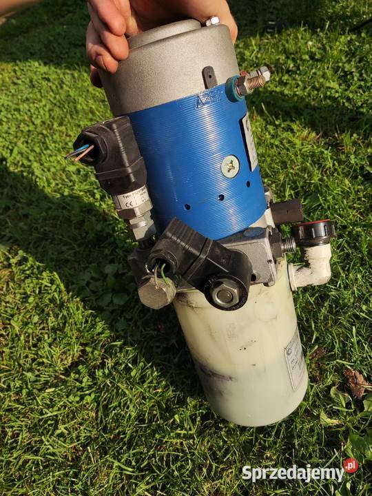Pompa hydrauliczna agregat 24V Haldex zbiornik 2 Układ hydrauliki