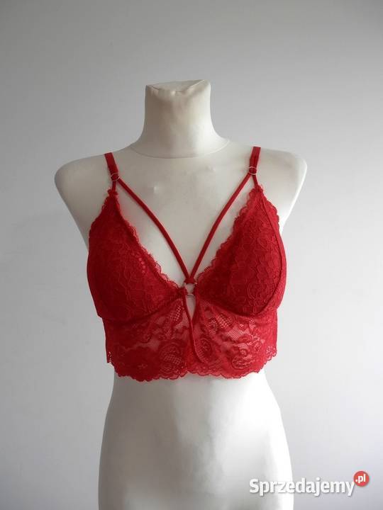 Biustonosz Braletka Trójkątne Miseczki Łomża