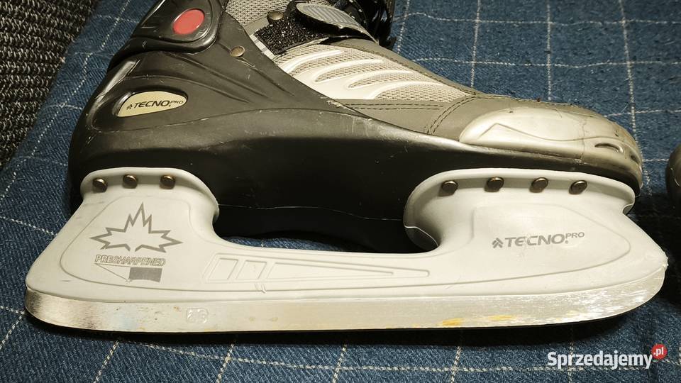Łyżwy hokejowe TecnoPro rozmiar 440 wkładki 280 Piotrków Trybunalski