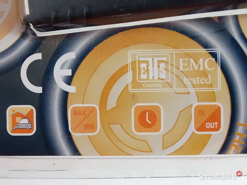 Cyfrowy termometr wewnętrzny zewnętrzny TRONIC z