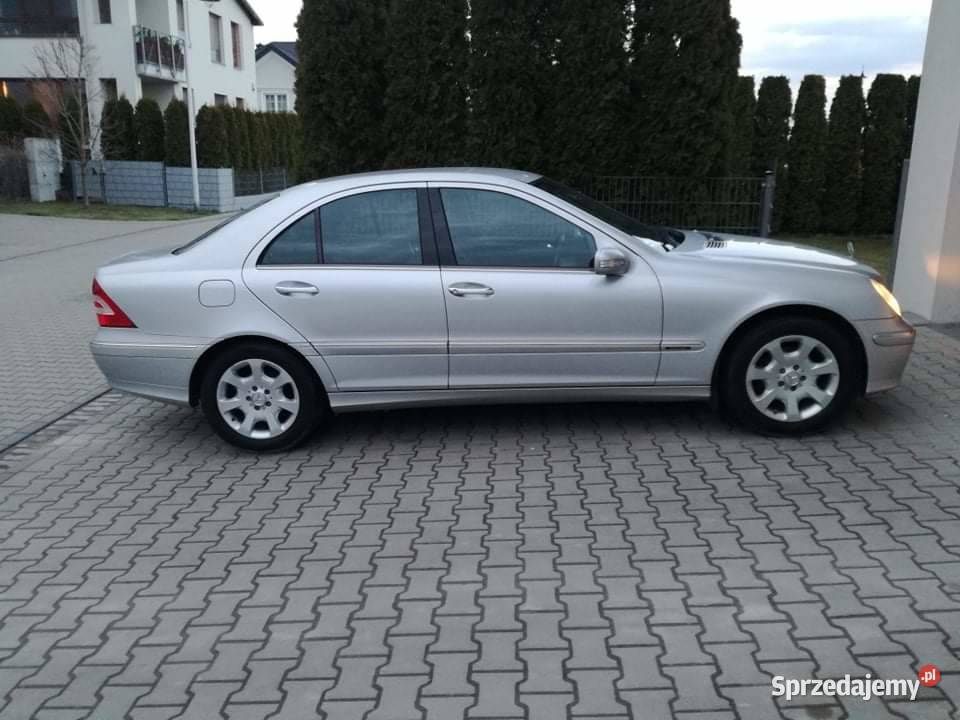 Mercedes C klasa W203 kompresor sedan anglik Zarejestrowany w Polsce Piaseczno