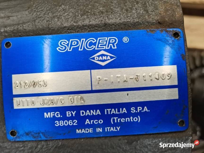 Atak Spicer 711 409 Dieci Samson wielkopolskie Wilkowo