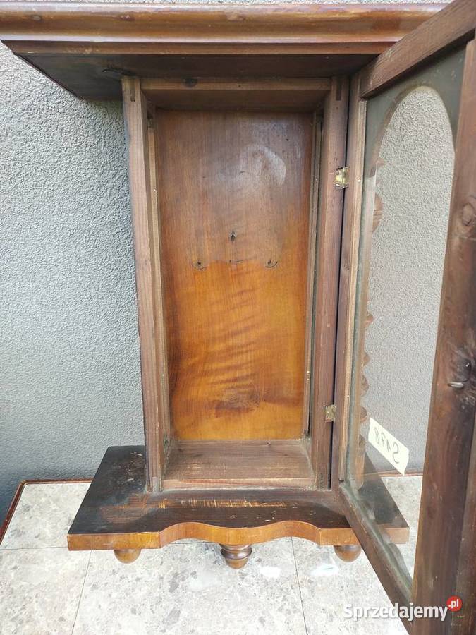 S178 Skrzynia obudowa starego zegara eklektyka Tczew