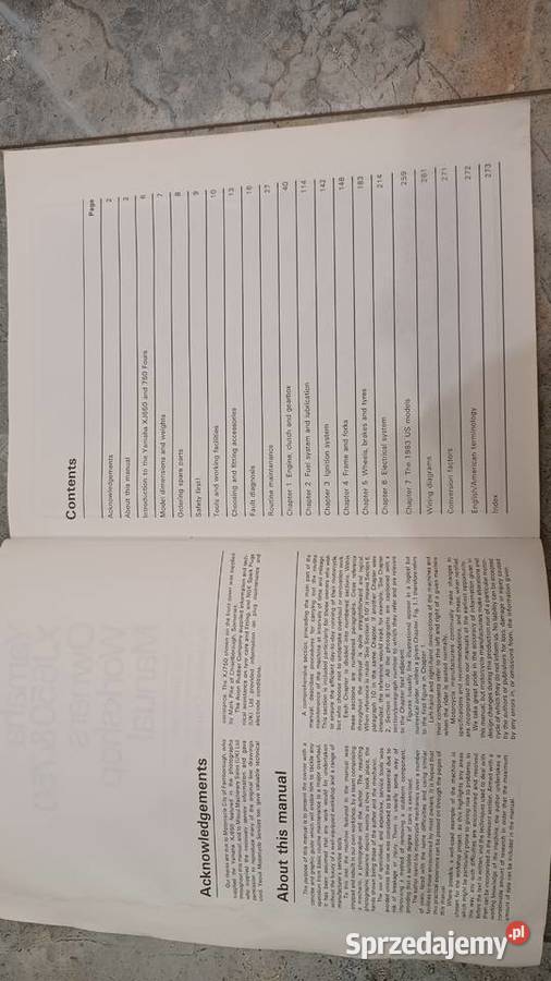 Książka serwisowa napraw Haynes yamaha xj motoryzacja, transport Kultura i Rozrywka Ługi