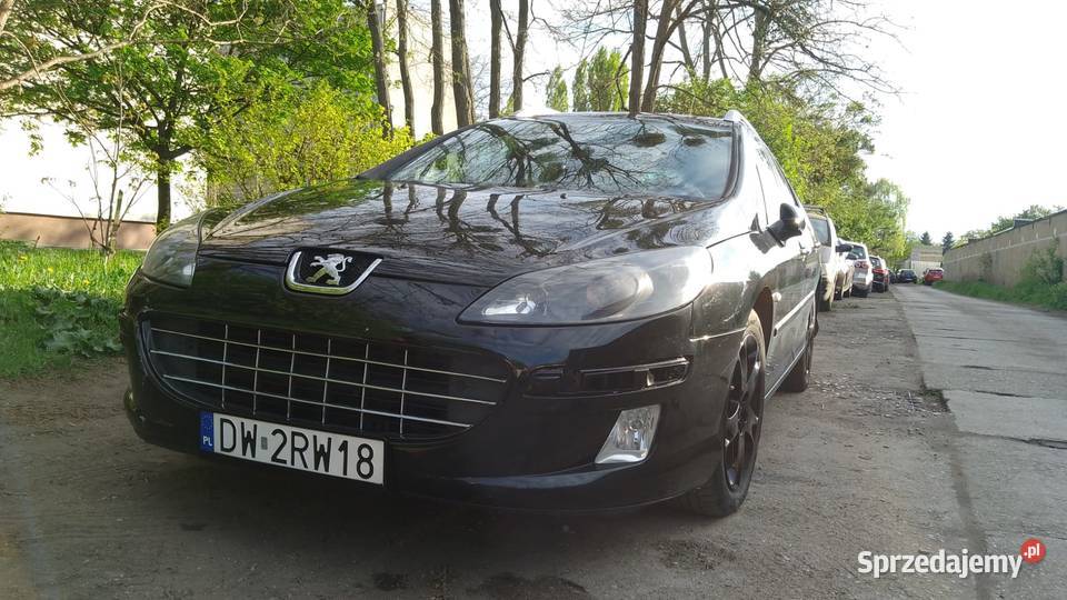 Czarny ksiaże Peugeot 407 hdi r2008 1600cm3 Peugeot
