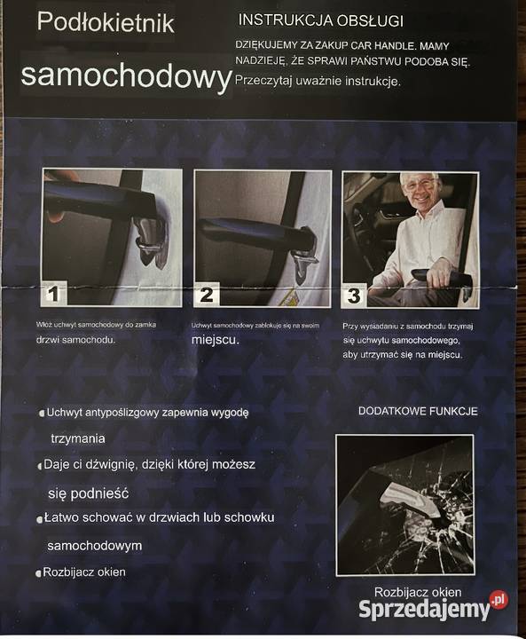Podłokietnik samochodowy