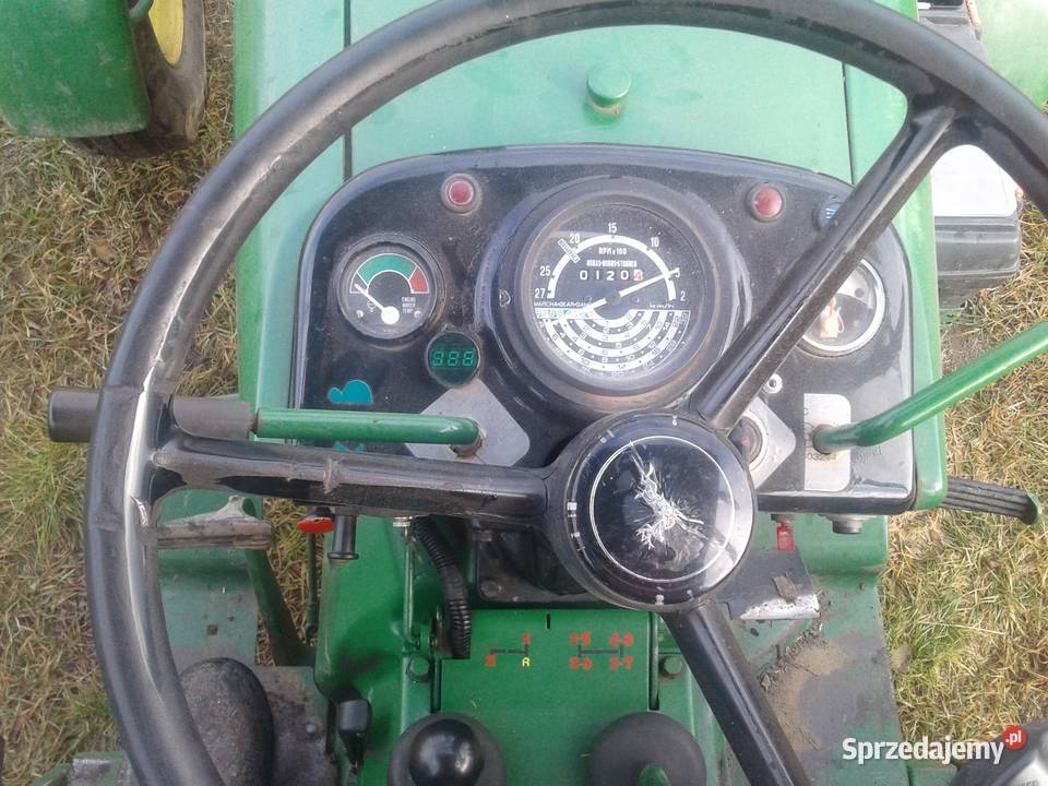 Ciągnik JOHN podkarpackie Medynia Głogowska