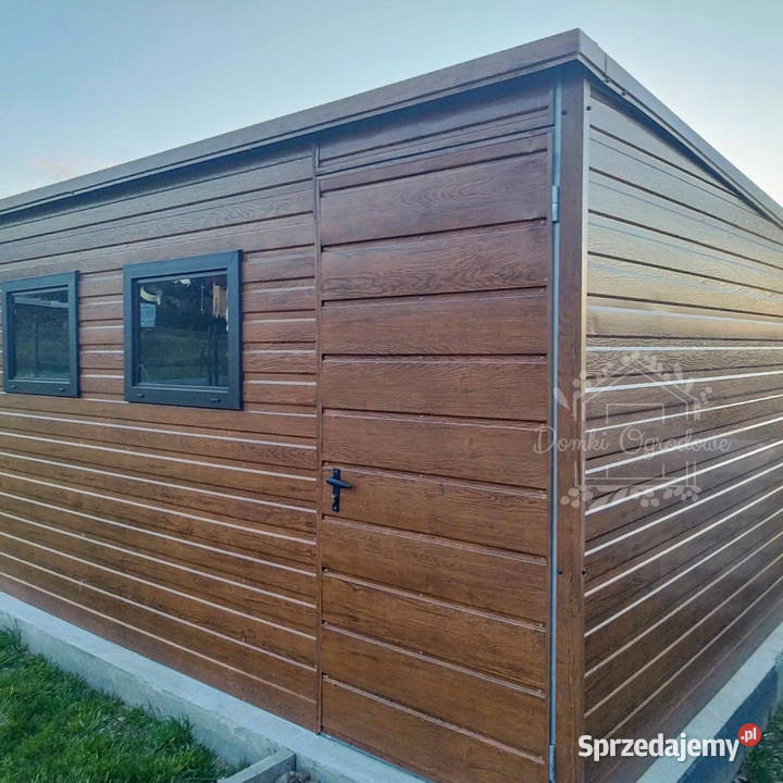 Schowek Domek Ogrodowy 4x3m 2x Okno Łódź