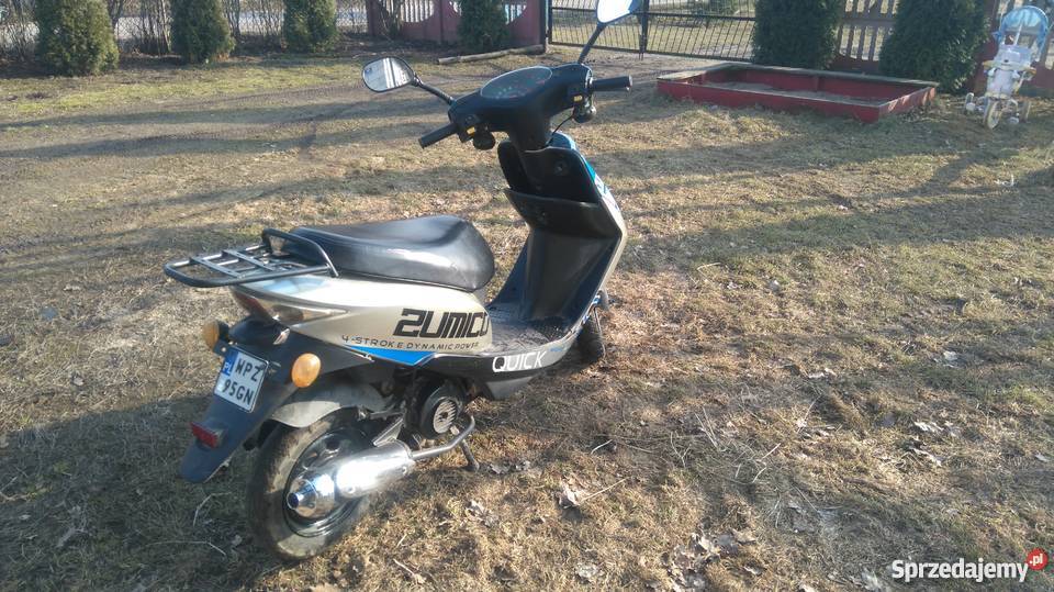 Sprzedam Skuter Zumico Quick 50 OKAZJA 50cm3 Rąbież Gruduski