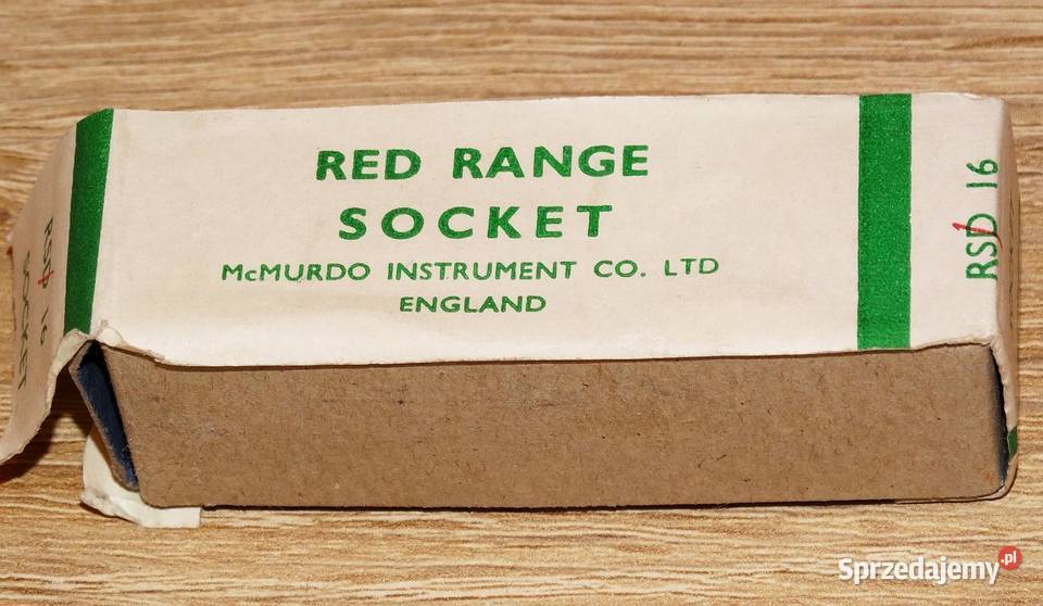 Złącze złocone gniazdo RED RANGE SOCKET RS 16 Gliwice sprzedam