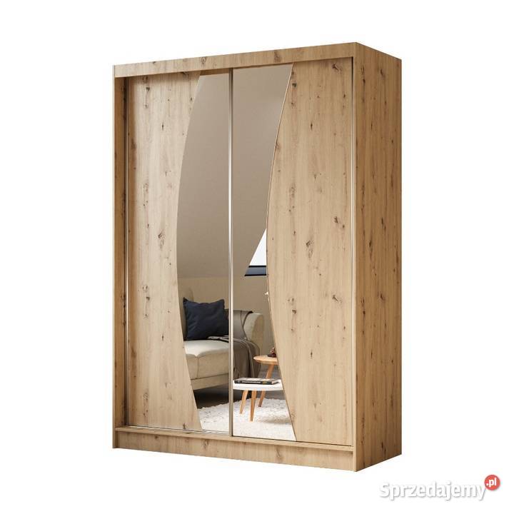 NOWA tania szafa 150 6 kolorów LUSTRO 150cm opolskie Kluczbork