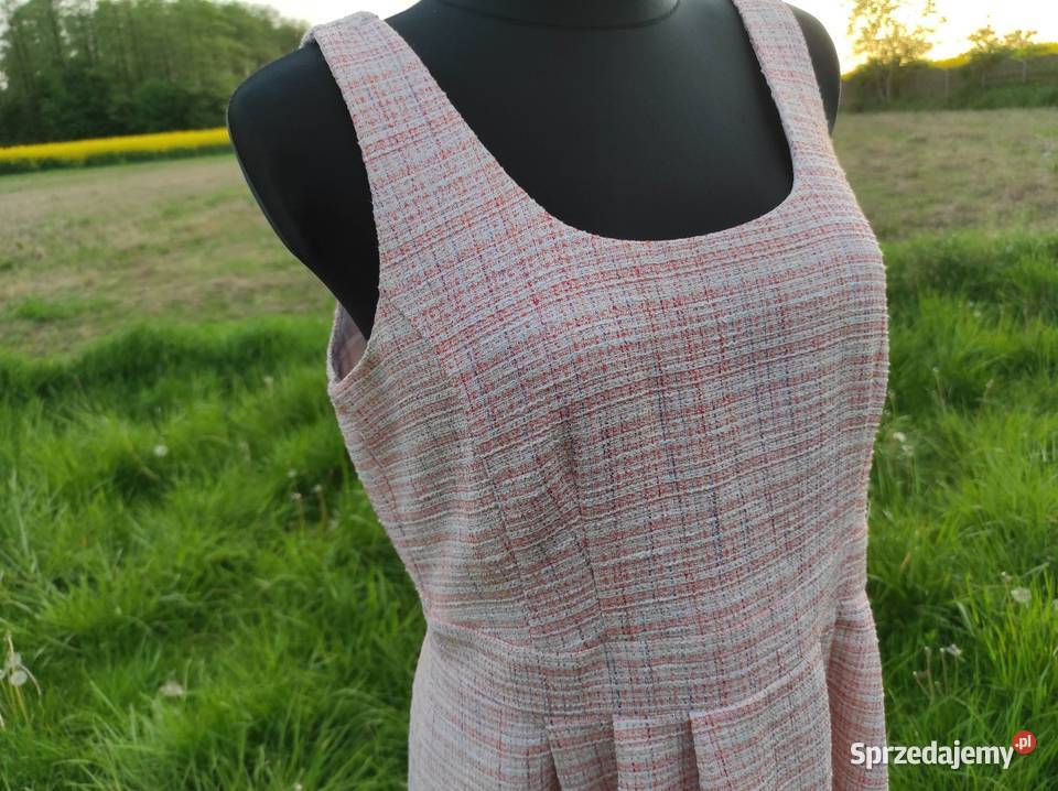 Elegancka sukienka z podszewką 42 XL 44 XXL Moda i Styl sprzedam