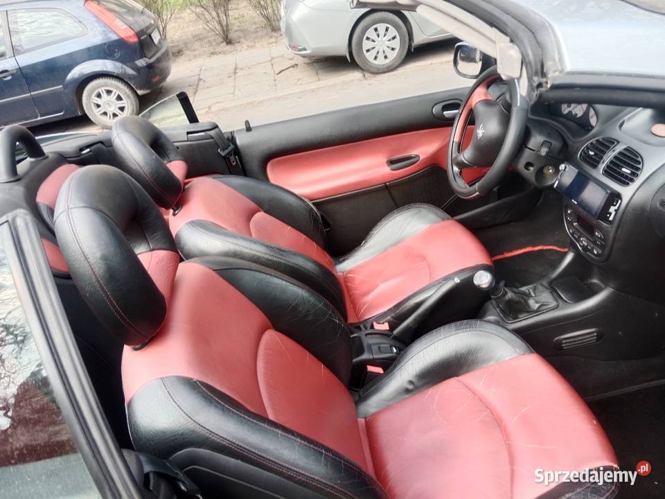 Pegot 206ccskóry długie opłaty 206 CC