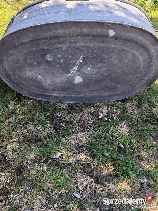 Stara Niemiecka balia w ocynku