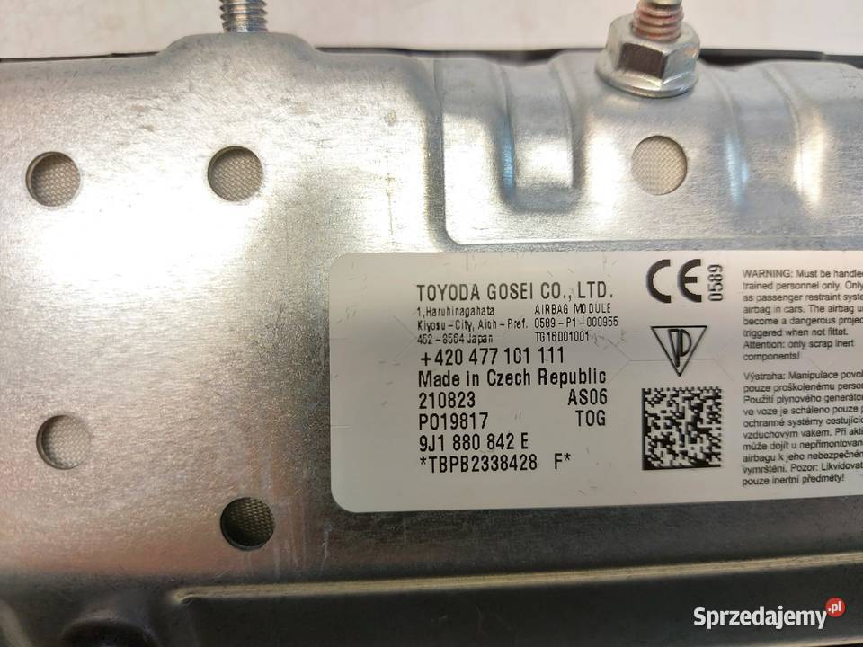 Porsche Taycan GTS 9J1 2023r Poduszka powietrzna Poduszki powietrzne dolnośląskie
