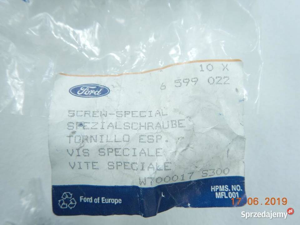 ŚRUBA WALU KORBOWEGO FORD FOCUS MONDEO 18 20 ASO