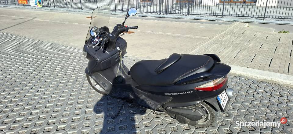 Suzuki burgman 125 2008 pas napędowy Lubartów sprzedam