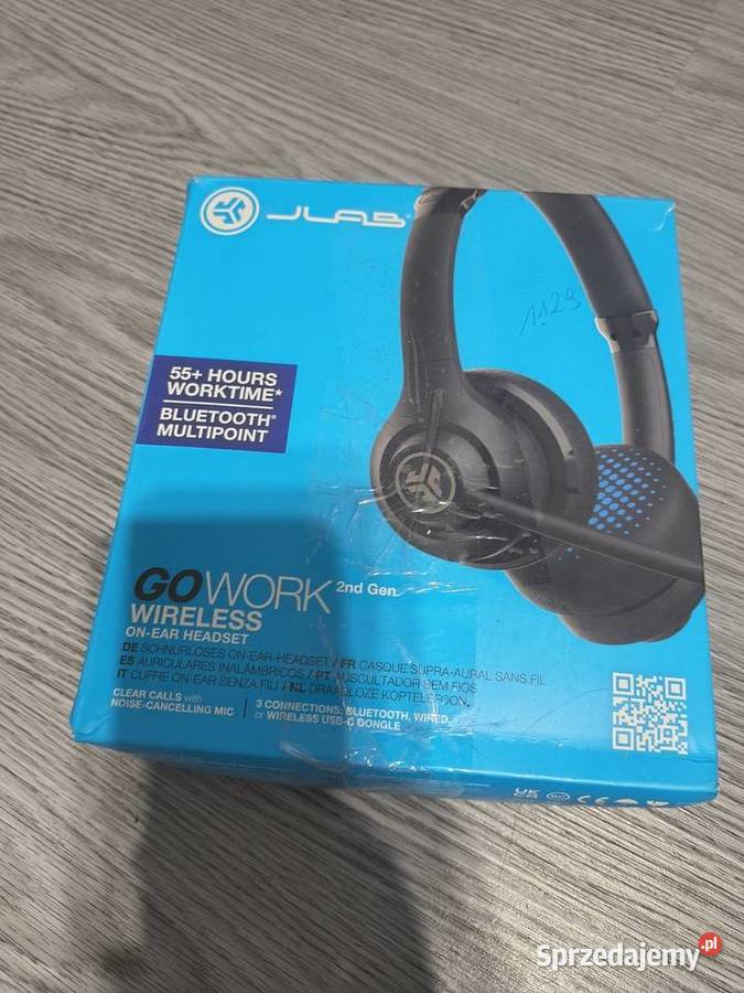 Słuchawki JLab GO Work Wireless 2nd Gen Stan Przemyśl