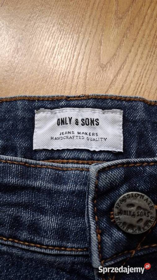 Szorty jeansowe męskie Only Sons rozmiar 30 Leszno
