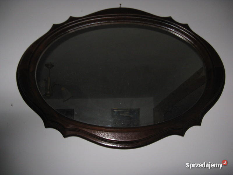 LUSTRO CIEMNOBRĄZOWE STYLIZOWANE Gryfino