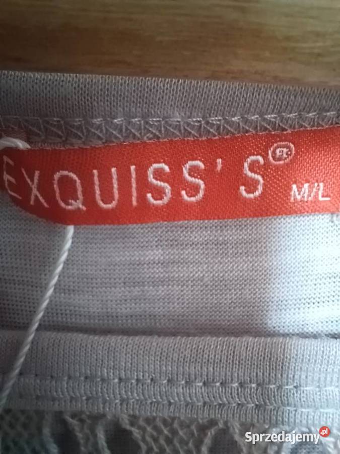 Tunika Exquisss ML nowa niebieska beżowa biała z Rzeszów