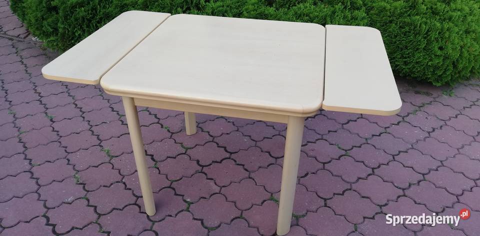 Stół kuchenny kwadratowy rozkładany stolik 80 x mazowieckie Sulbiny