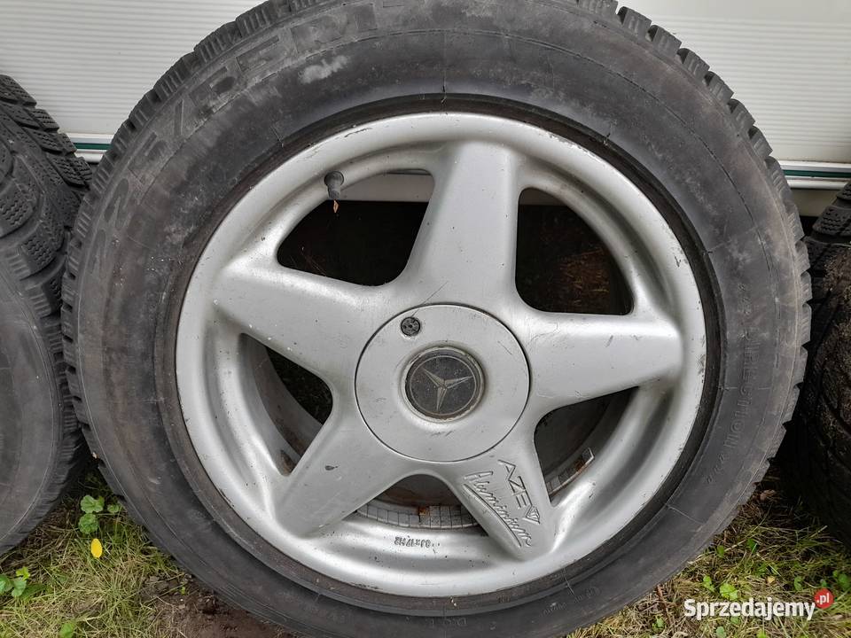 Koła mercedes Opony zimowe felgi aluminiowe AZEV osobowe
