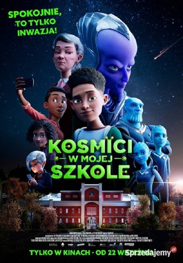 Kosmici w mojej szkole Plakat filmowy lubelskie Chełm