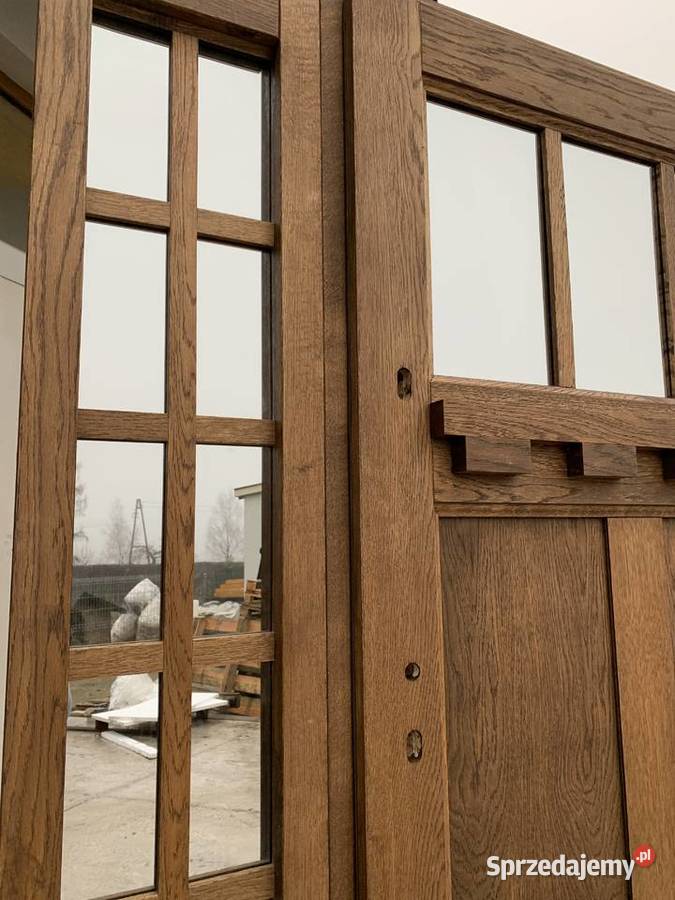 Drzwi zewnętrzne w stylu Amerykańskim Bobrowo - Sprzedajemy.pl