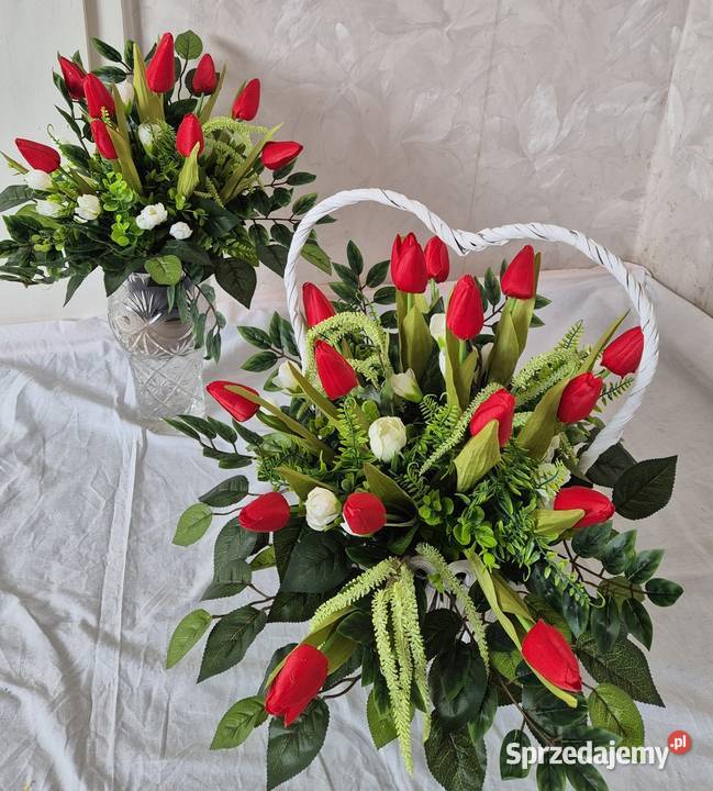 Stroik kompozycja na cmentarz Komplet Pleszew