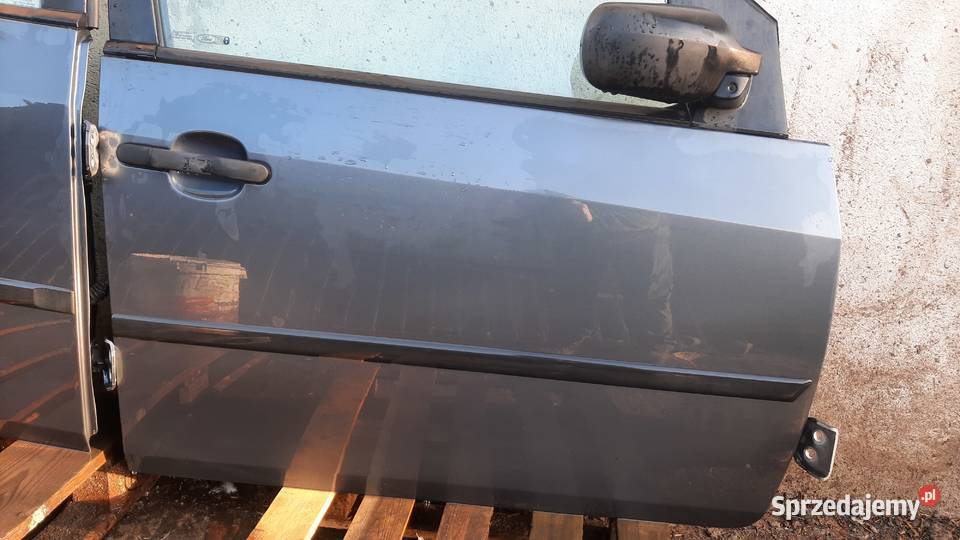Drzwi Ford Fiesta mk6 lak JH1 kompletne bez