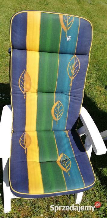 Materacyk na leżak krzesło ogrodowe poduszka Garwolin